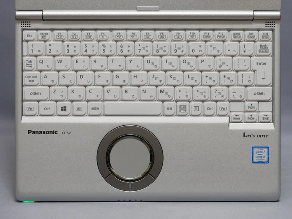 Bàn phím lá phong trên Panasonic Let's Note CF-SV7